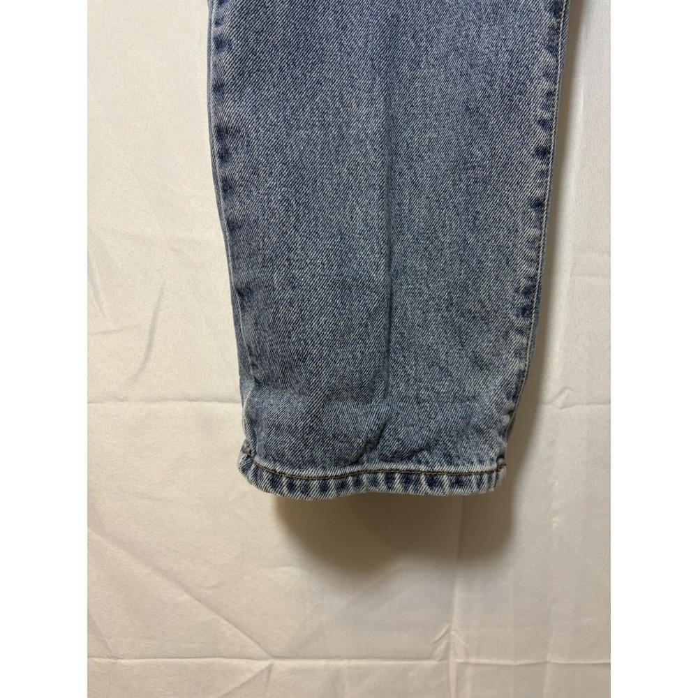 Vintage 90s Calvin Klein 15/16 Easy Fit 5 Pocket Girl Jean Double Stone Wash USA - Picture 2 of 16